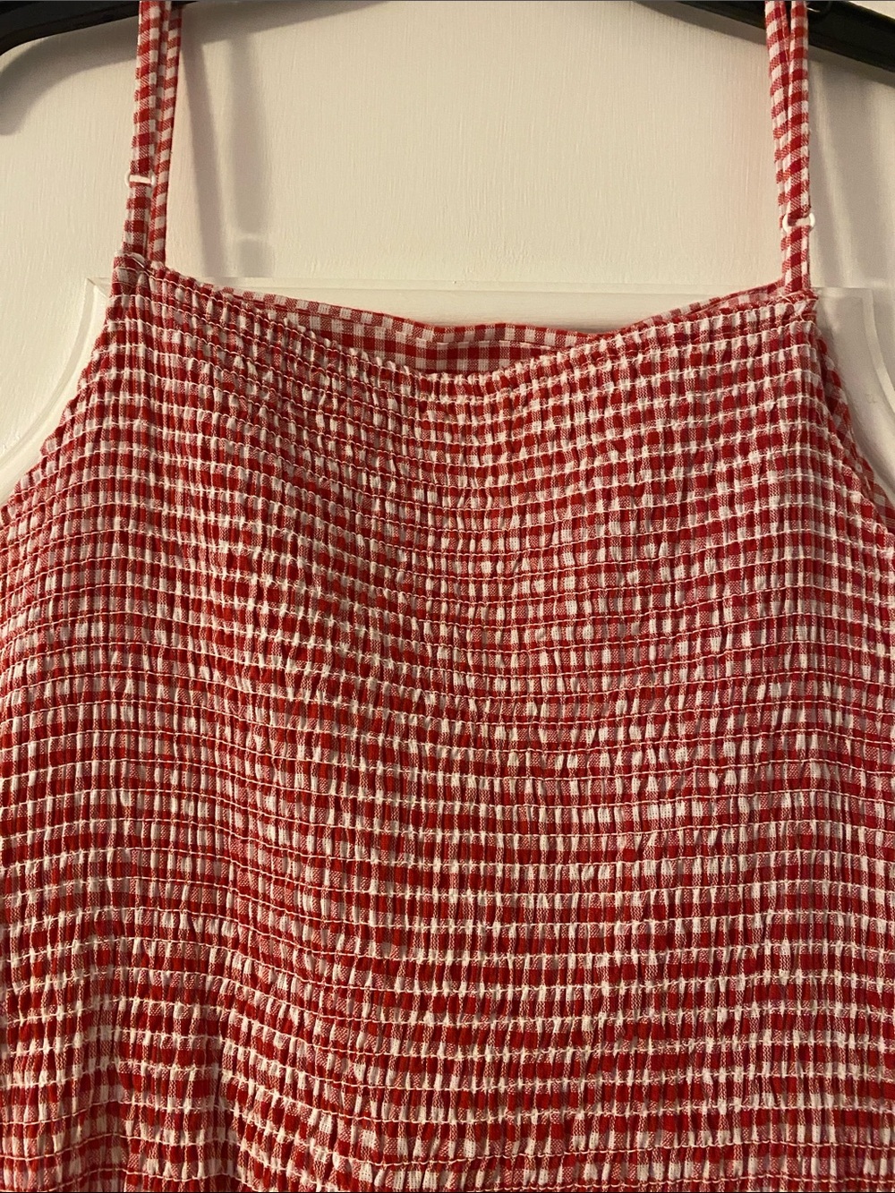Red Gingham Mini Dress - Unbranded - Picture 5 of 7